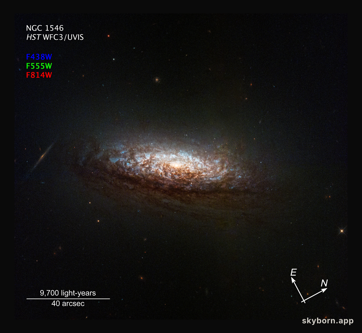 Hubble's NGC 1546