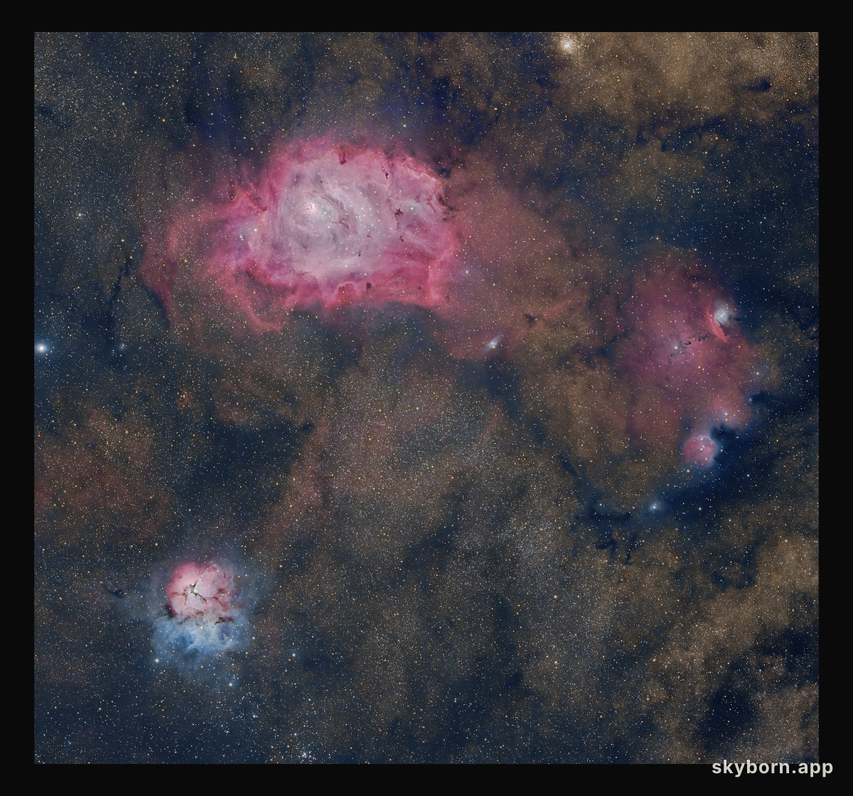 A Sagittarius Triplet