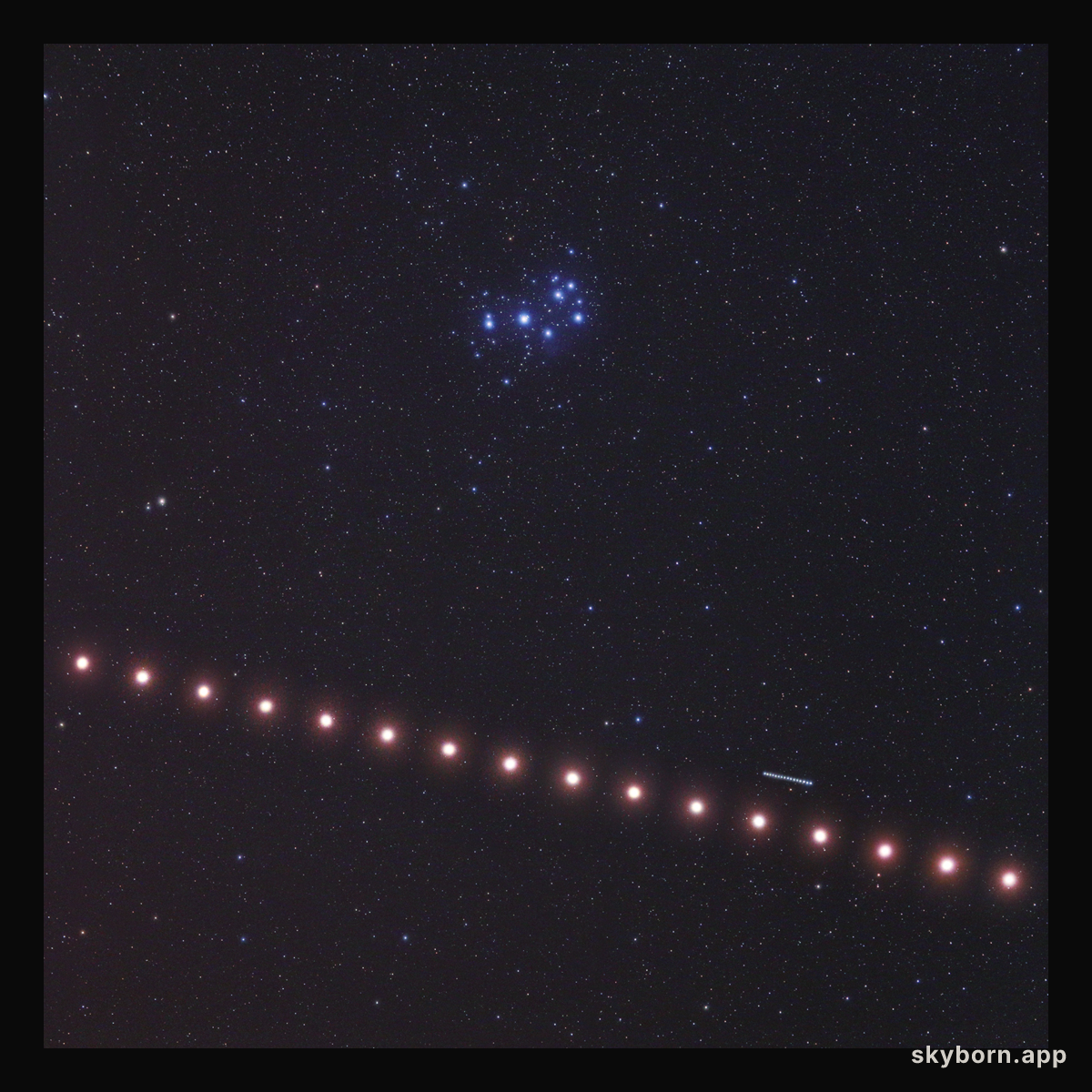 Mars Passing By