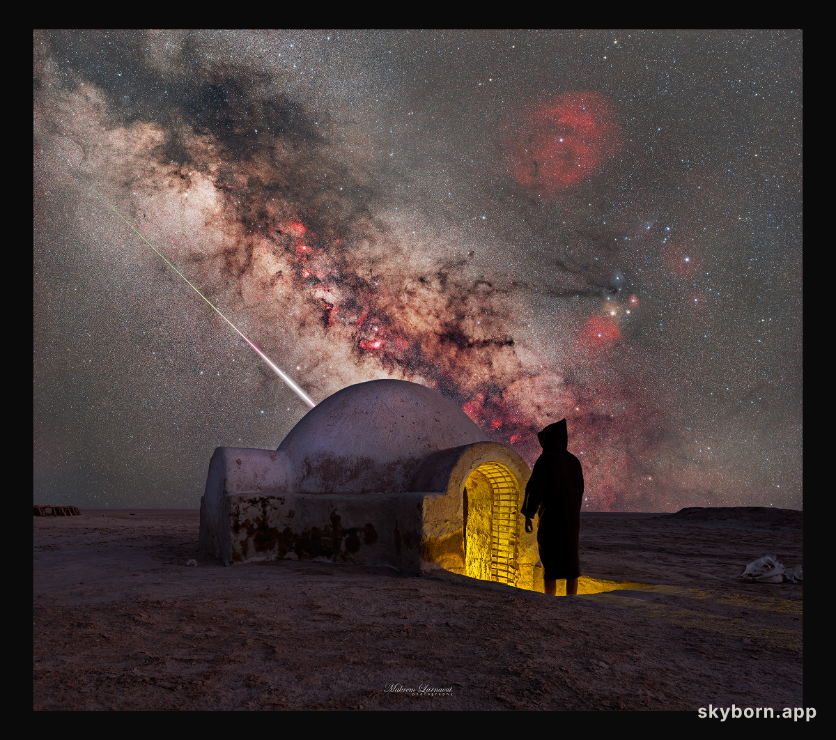 Milky Way Over Tunisia