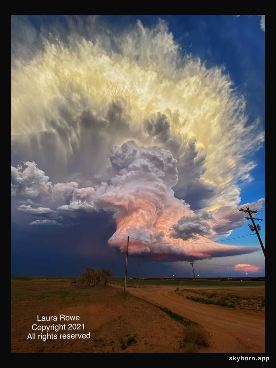 Storm Cloud Over Texas