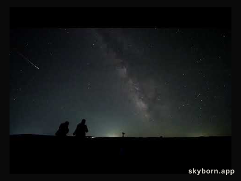 Perseid Meteors Over Inner Mongolia