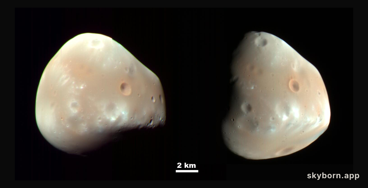 Small Moon Deimos