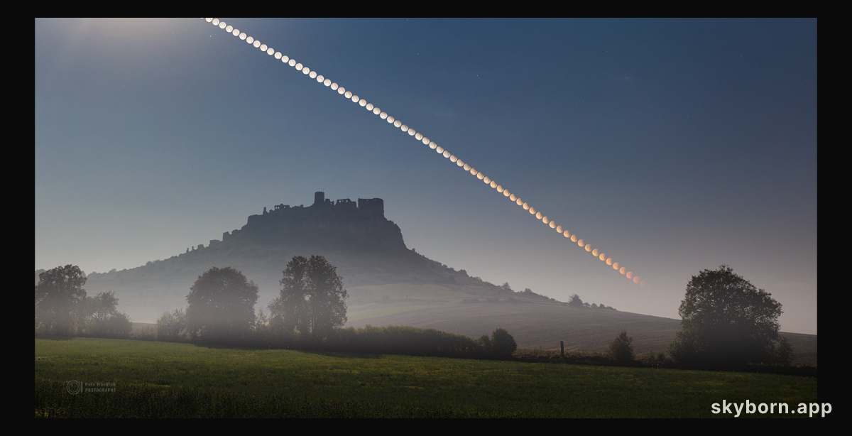 A Hazy Harvest Moon