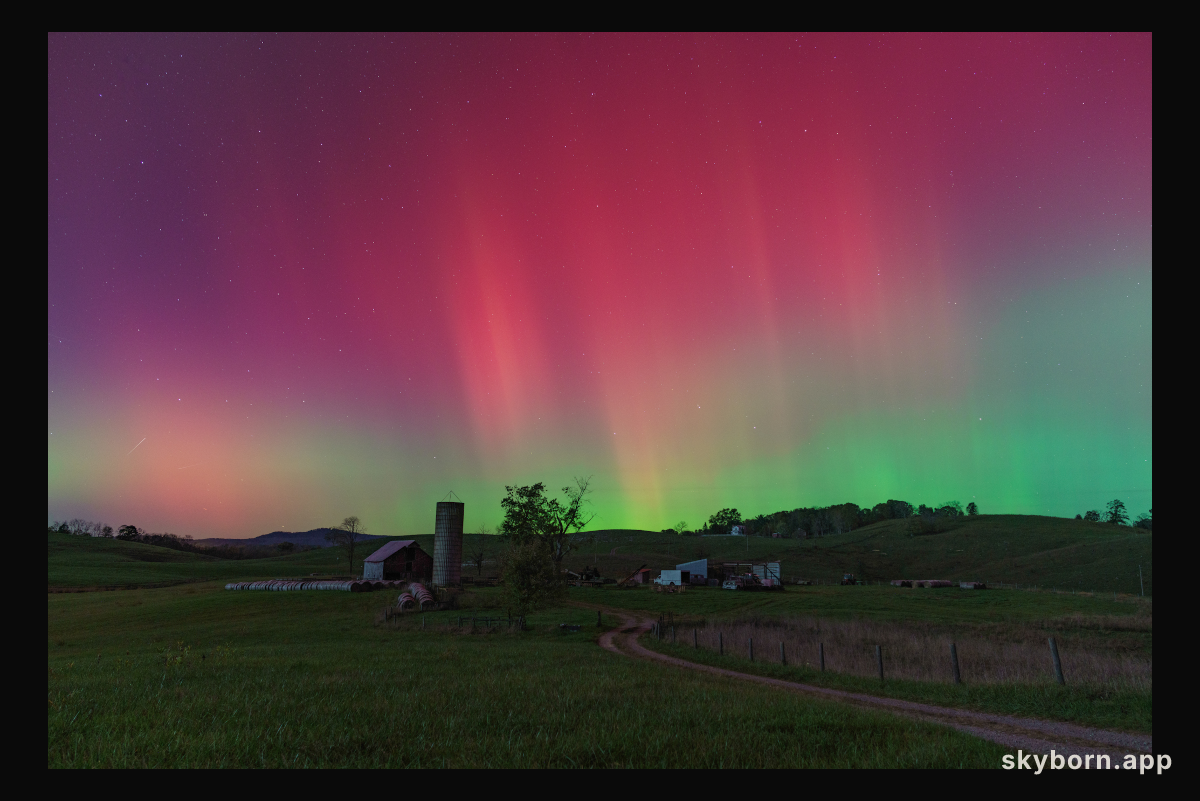 Northern Lights, West Virginia