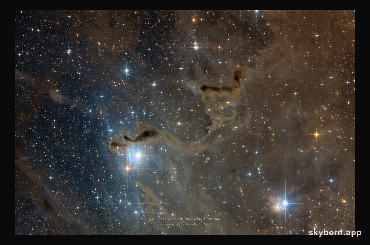 Helping Hand in Cassiopeia