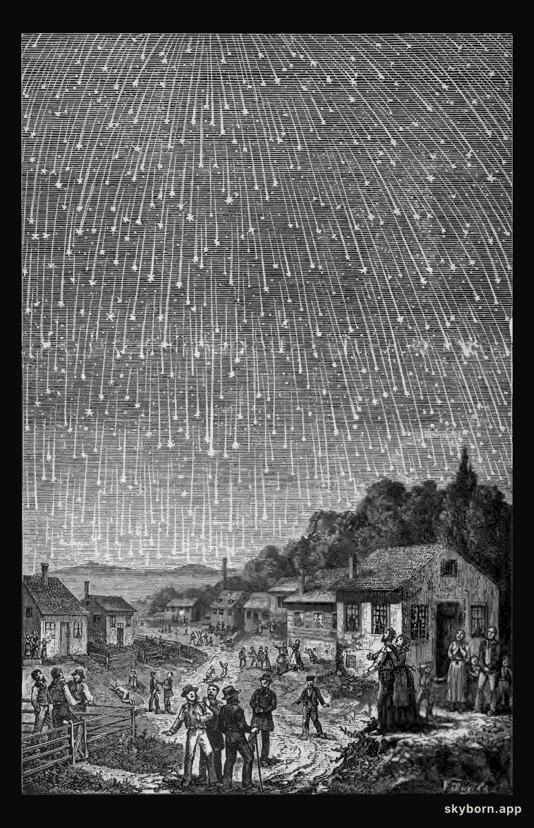 The Great Meteor Storm of 1833