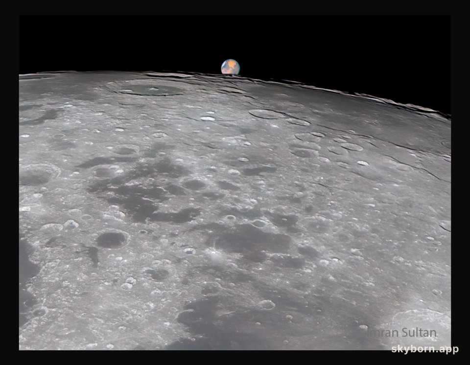 Wolf Moon Engulfs Mars