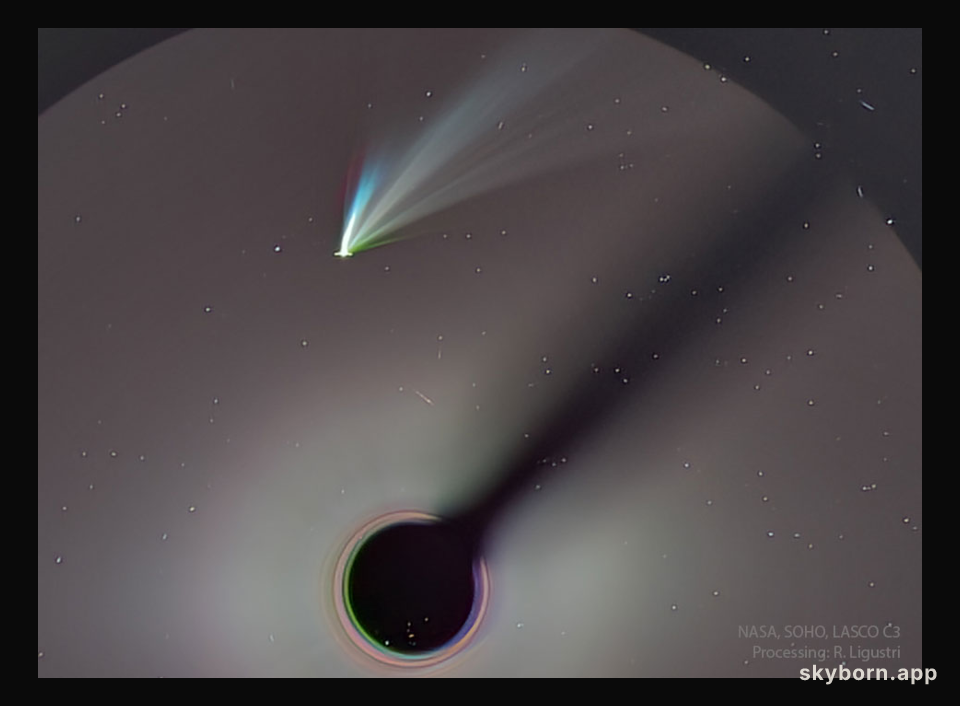 Comet ATLAS Rounds the Sun