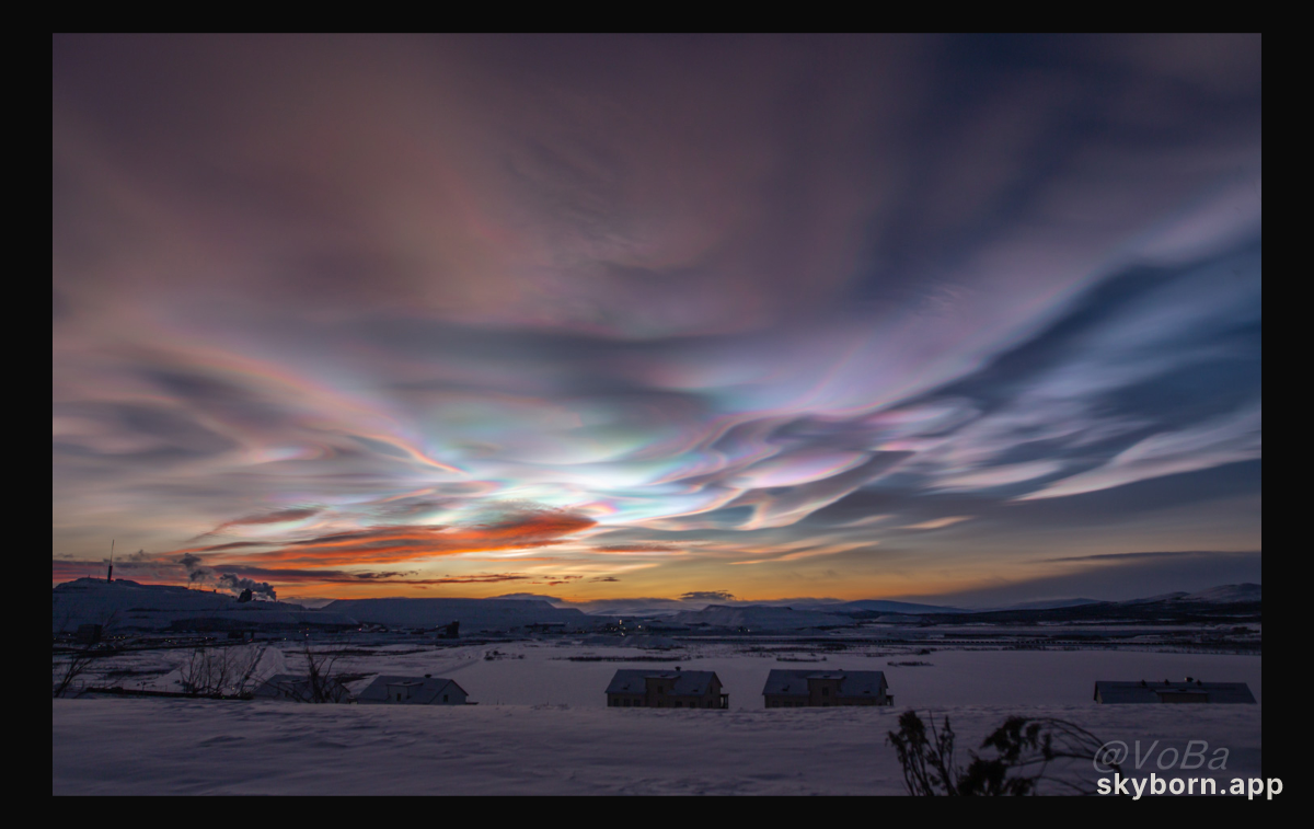 Nacreous Clouds over Sweden