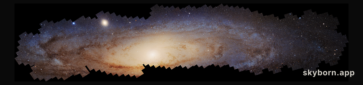 Hubble's Andromeda Galaxy Mosaic
