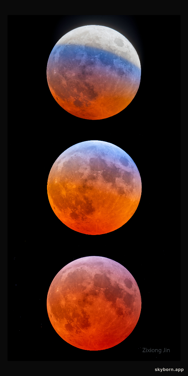 A Blue Banded Blood Moon