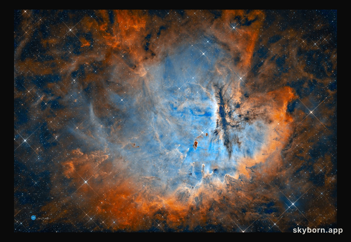 Star Formation in the Pacman Nebula