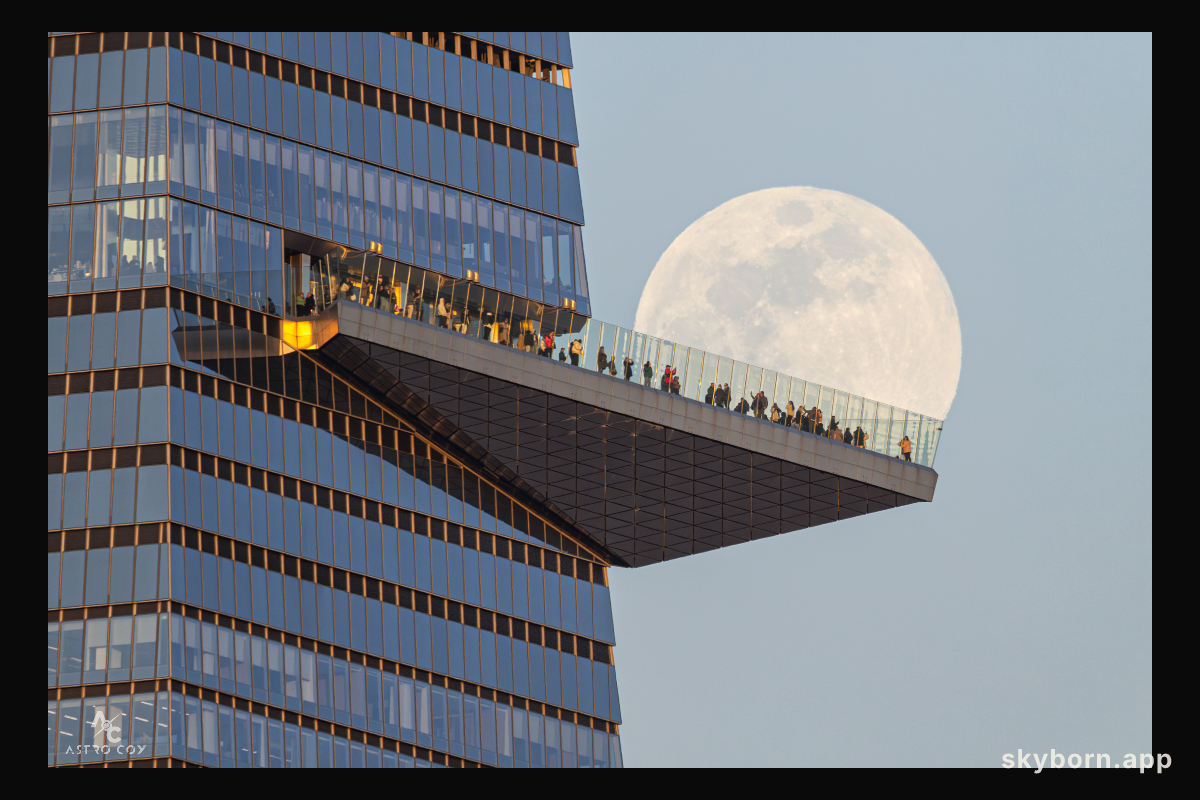 Moon Near the Edge