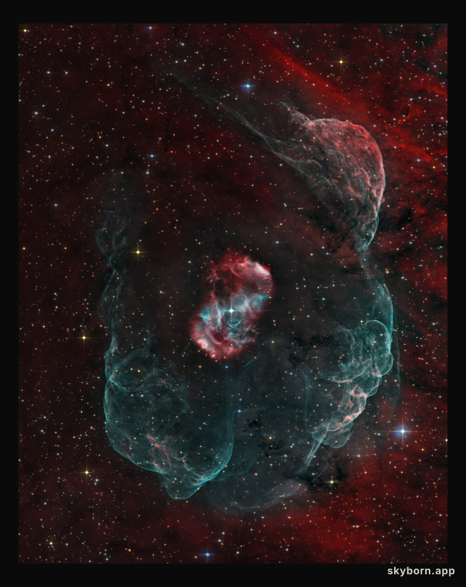 NGC 6164: A Dragon's Egg