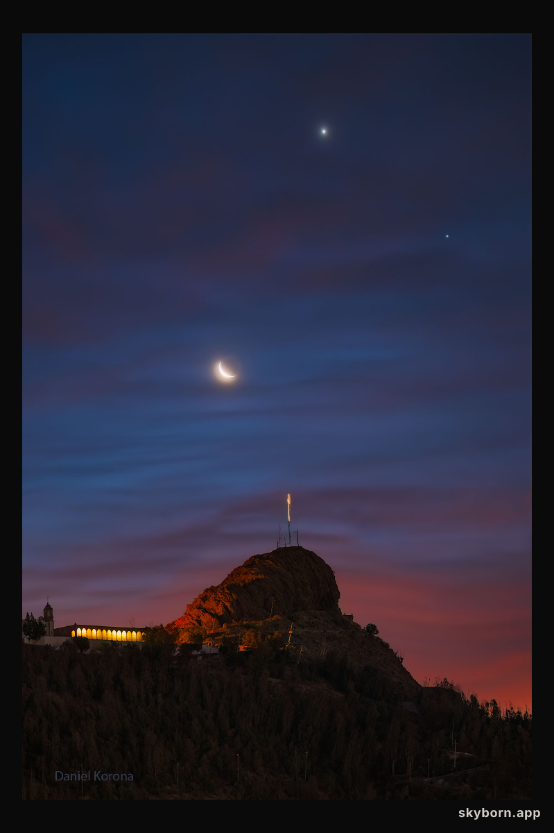 A Happy Sky over Bufa Hill in Mexico