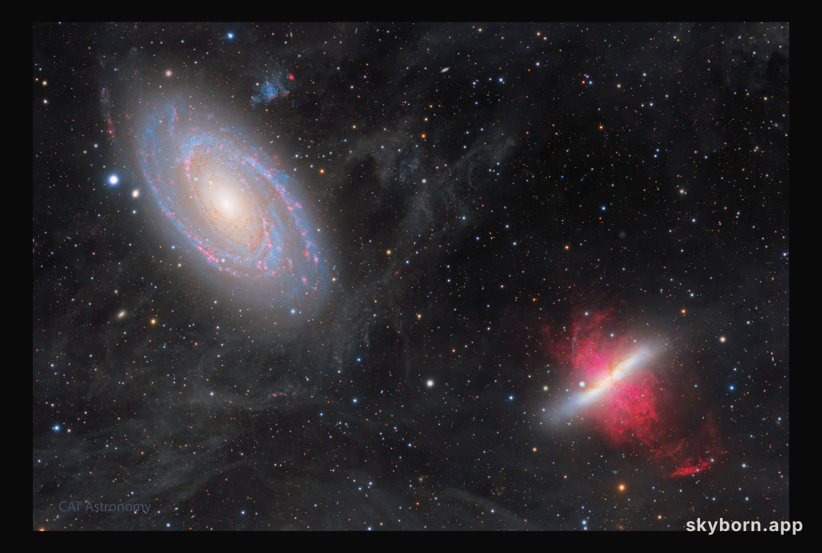 Galaxy Wars: M81 versus M82