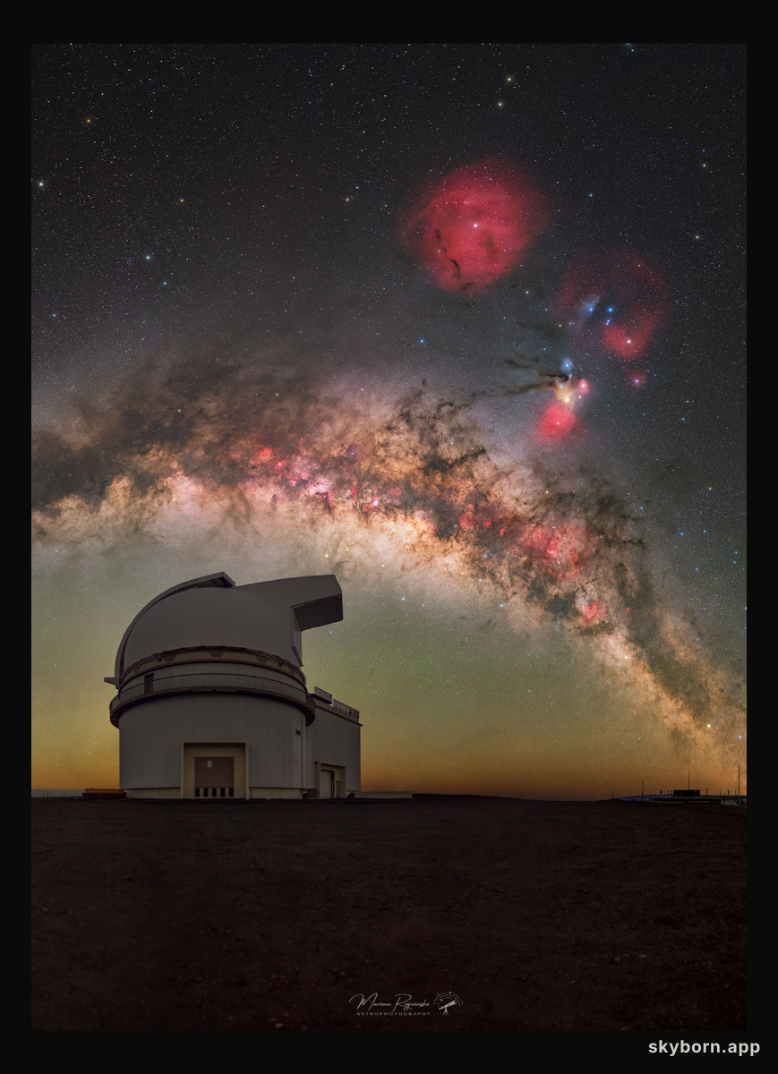 Milky Way over Maunakea