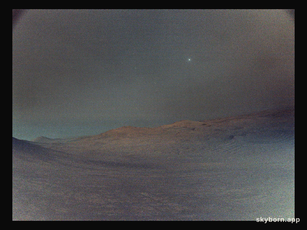Deimos Before Sunrise