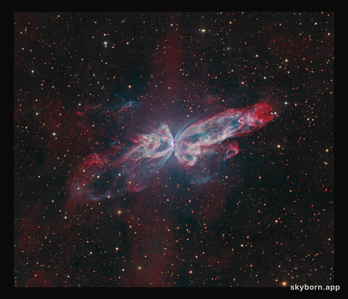 NGC 6302: The Butterfly Nebula