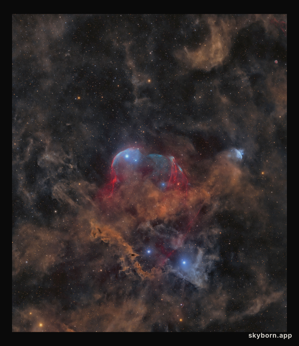 Between Scylla and Charybdis: A Double Cosmic Discovery