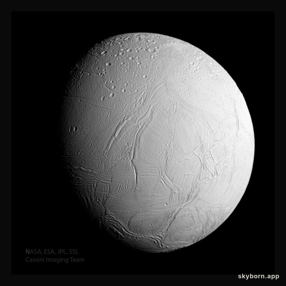 Enceladus in True Color