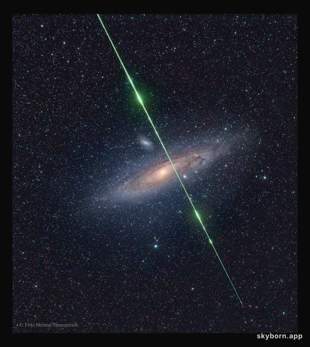 Meteor before Galaxy