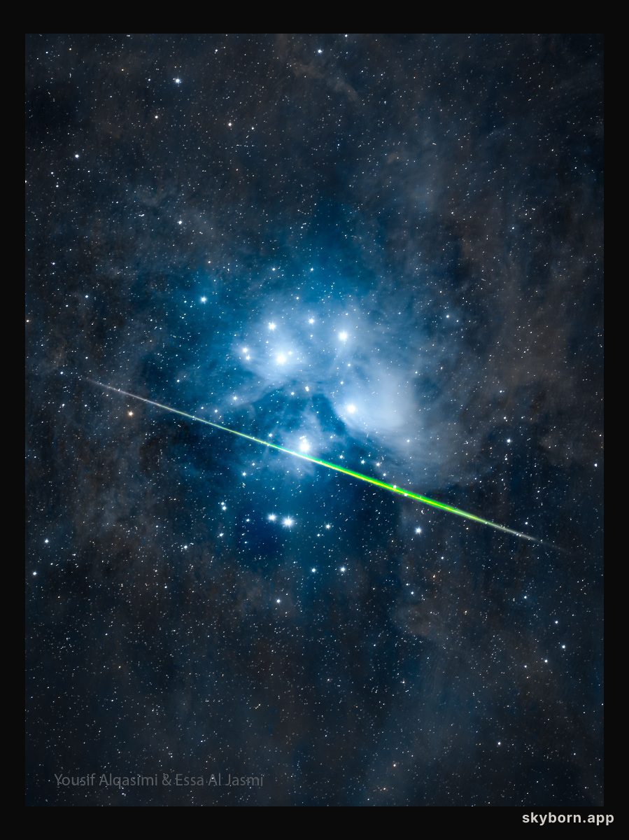 The Meteor and the Star Cluster