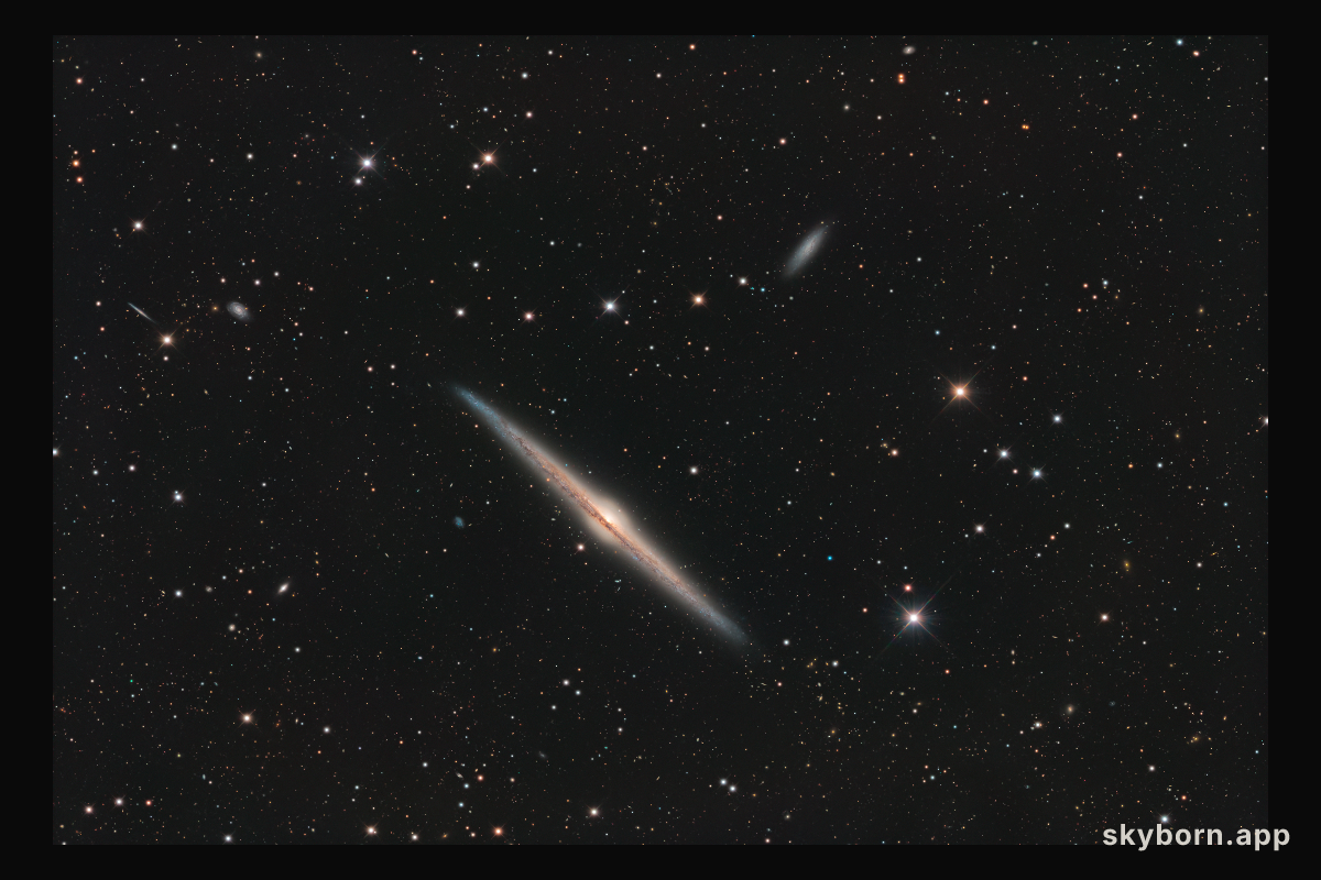 NGC 4565: Galaxy on Edge