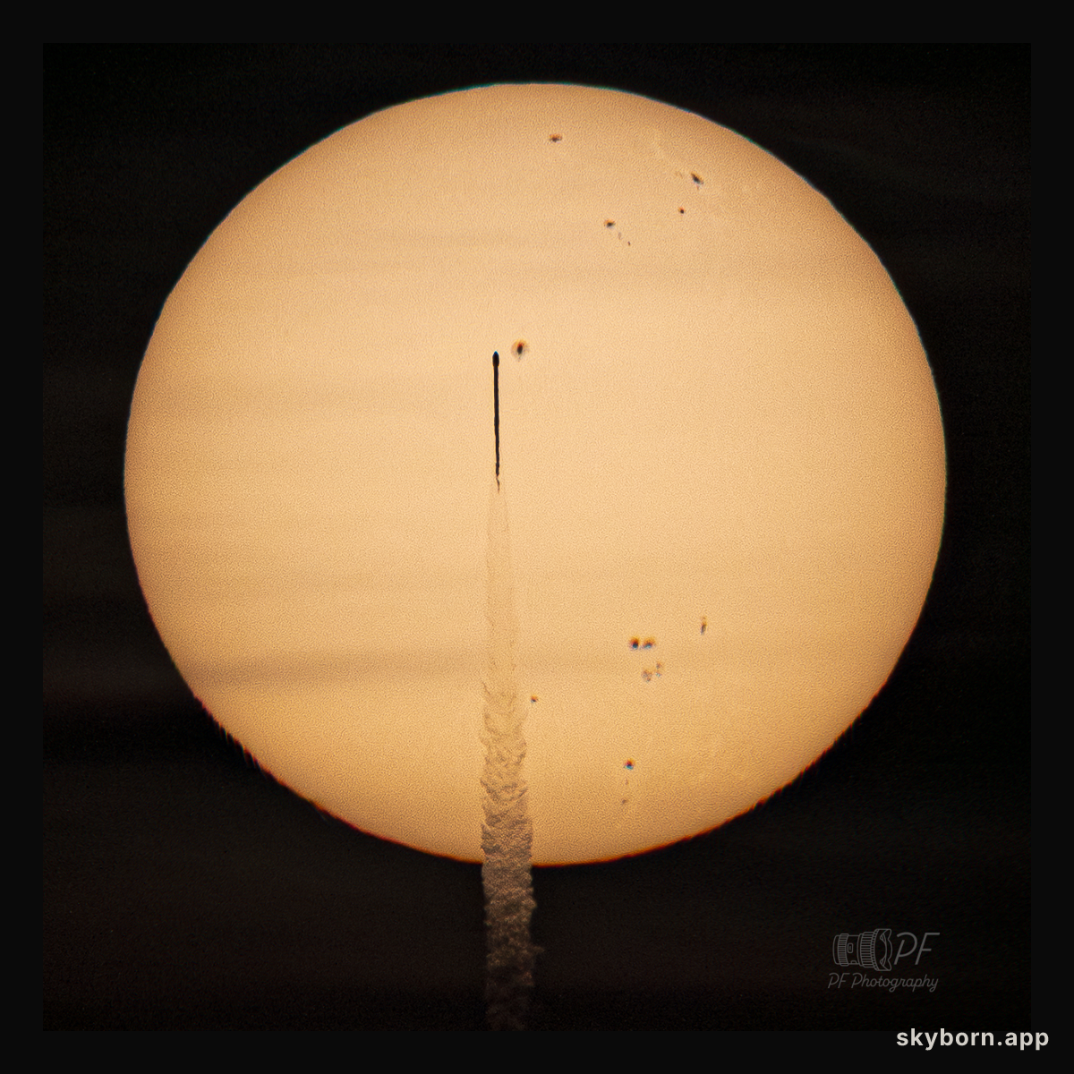 A Rocket in the Sun