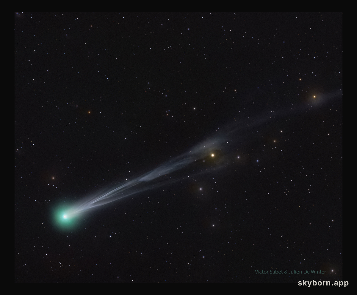 Comet Lemmon Brightens