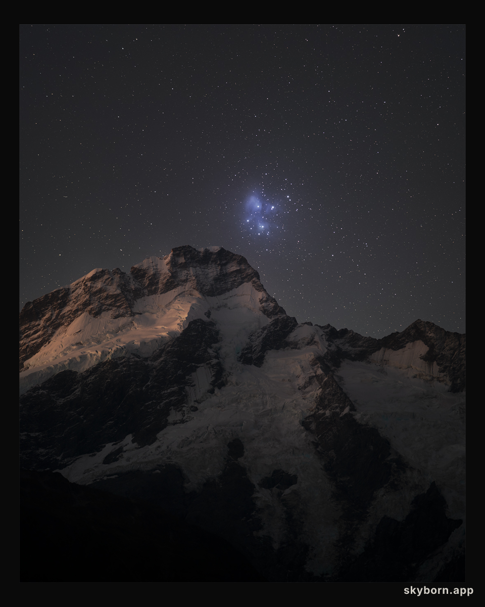 Pleiades from Planet Earth