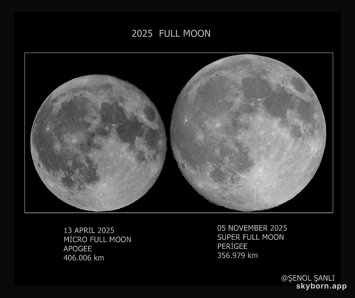 Micro Moon vs. Super Moon