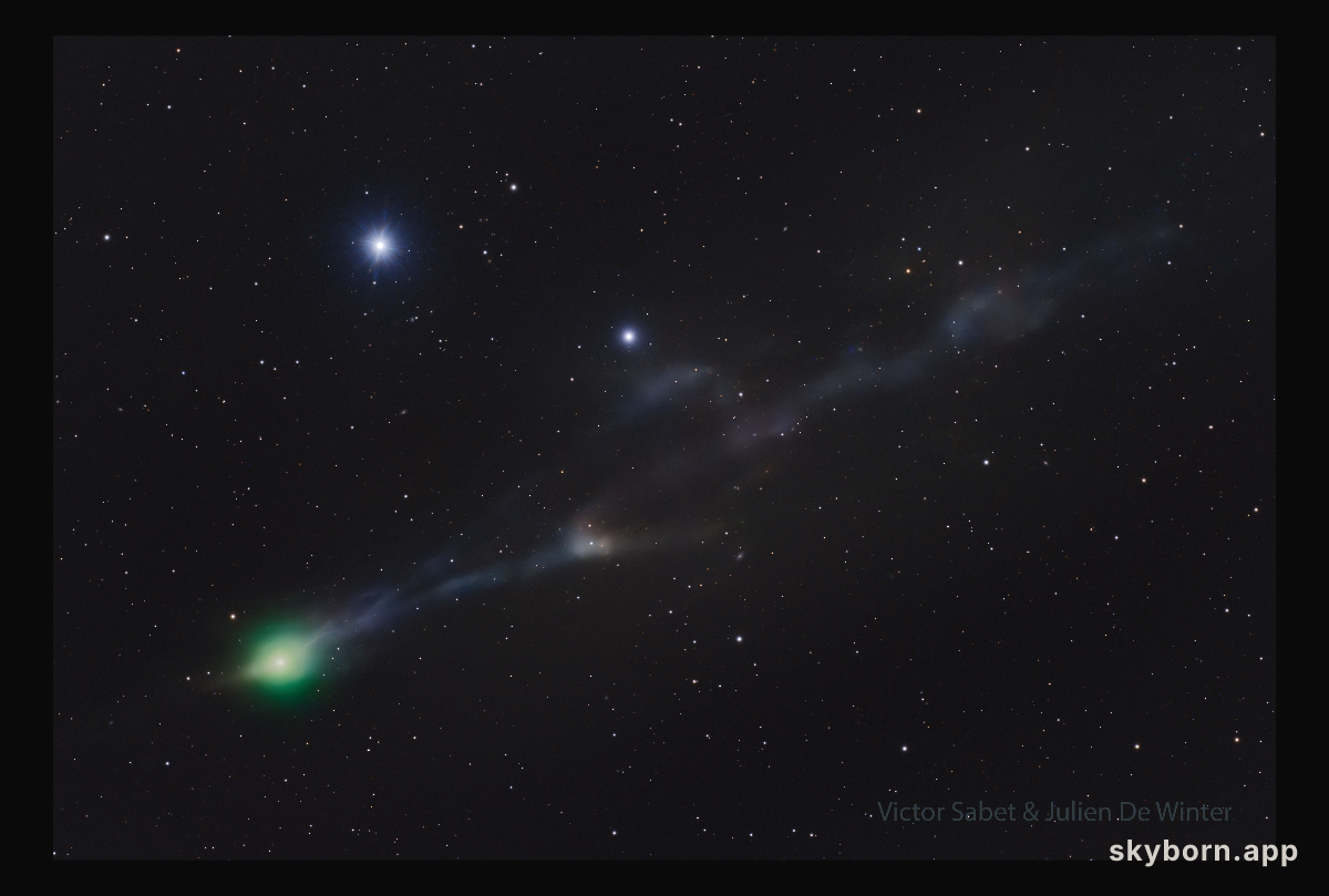 3I/ATLAS: Tails of an Interstellar Comet