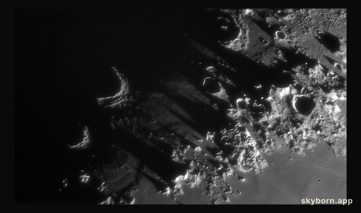 Long Shadows of the Montes Caucasus