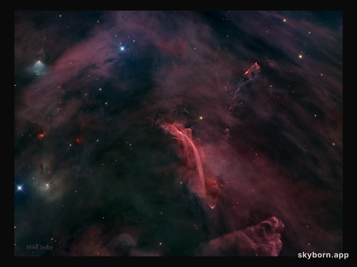 HH-222: The Waterfall Nebula