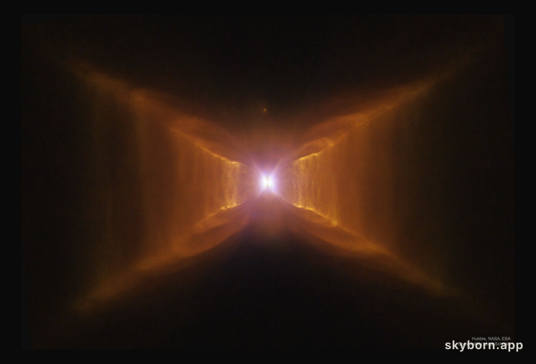 The Red Rectangle Nebula from Hubble