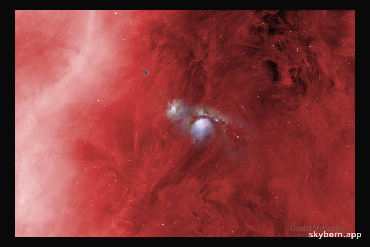 M78: Reflecting Blue in a Sea of Red