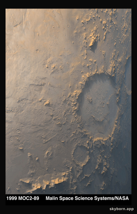 Galle: Happy Face Crater on Mars