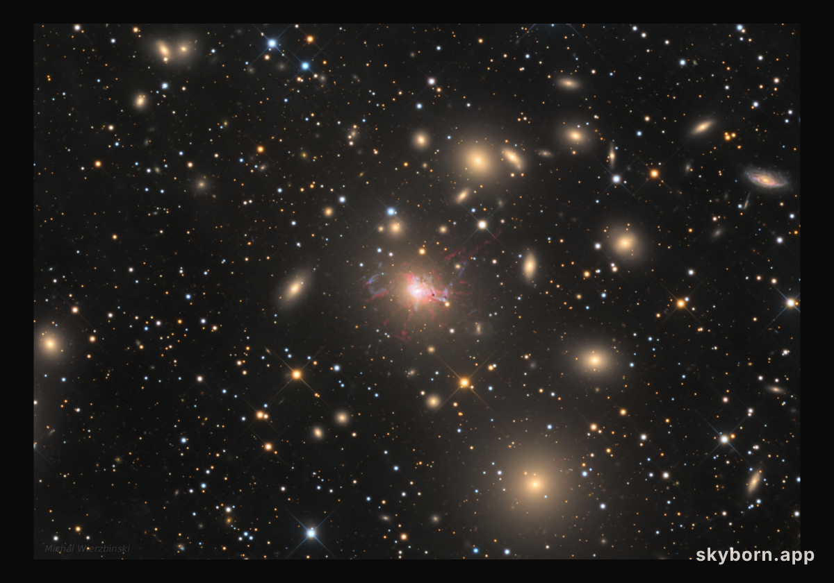 NGC 1275 in the Perseus Cluster