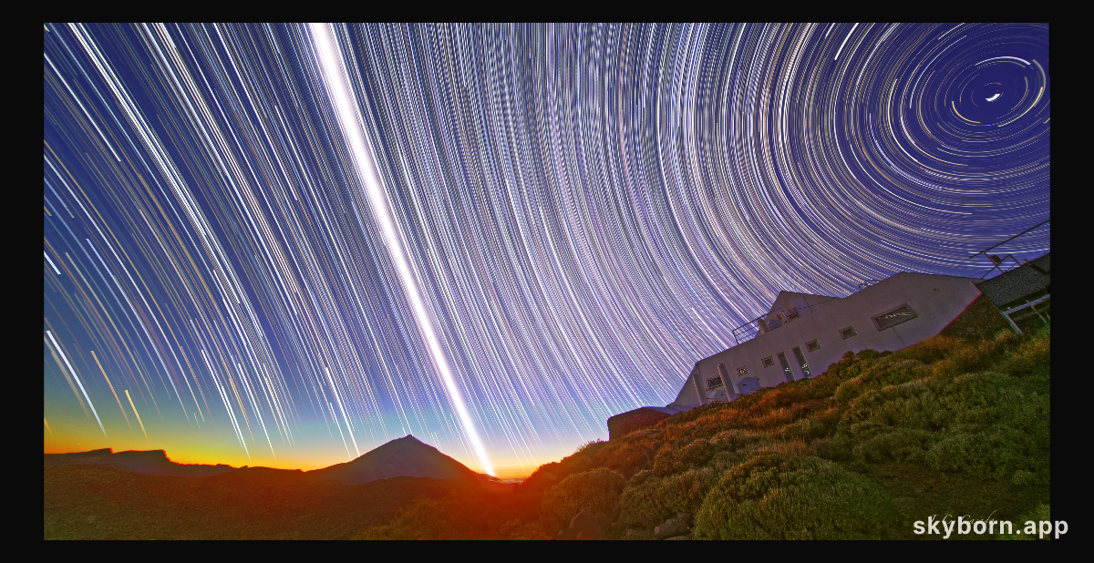 Spring Equinox at Teide Observatory
