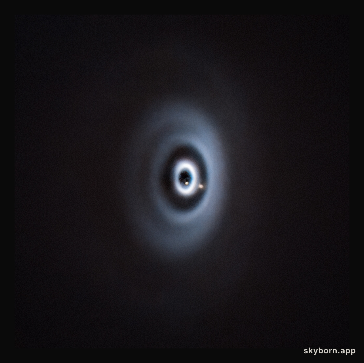 Composite VLT image of two planets around the WISPIT 2 star