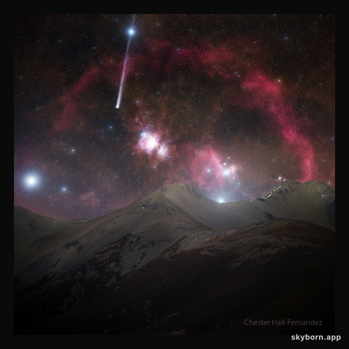 R3 PanSTARRS: An Orion Comet
