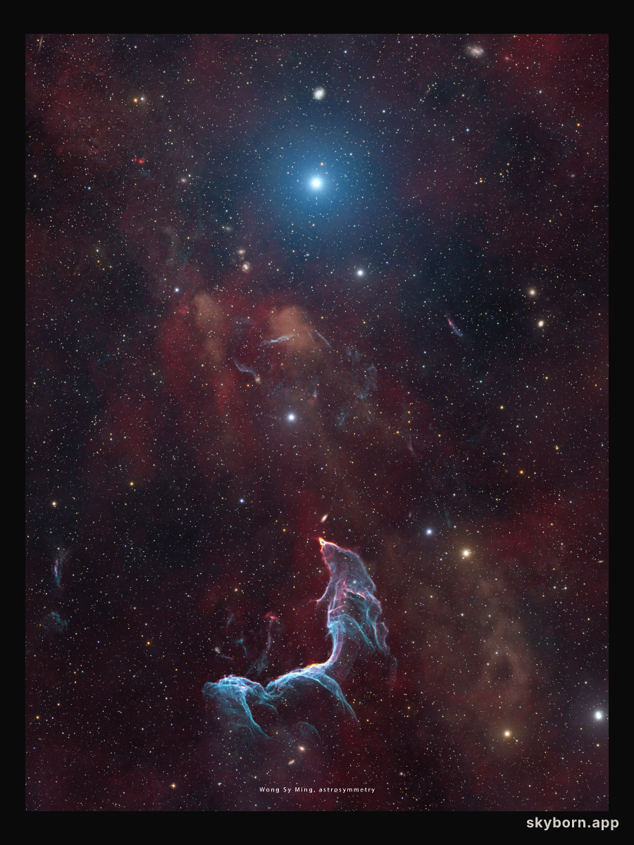 The Mermaid Nebula Supernova Remnant
