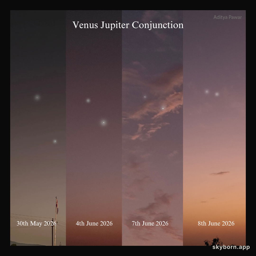 10 Days of Venus and Jupiter