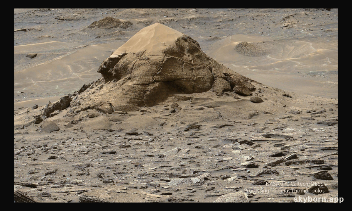 Turtle Rock on Mars
