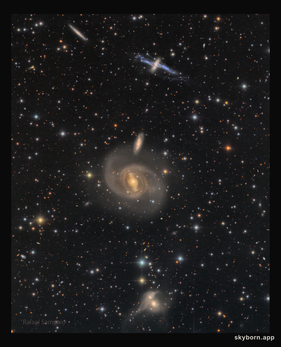 Three Galaxy Pairs
