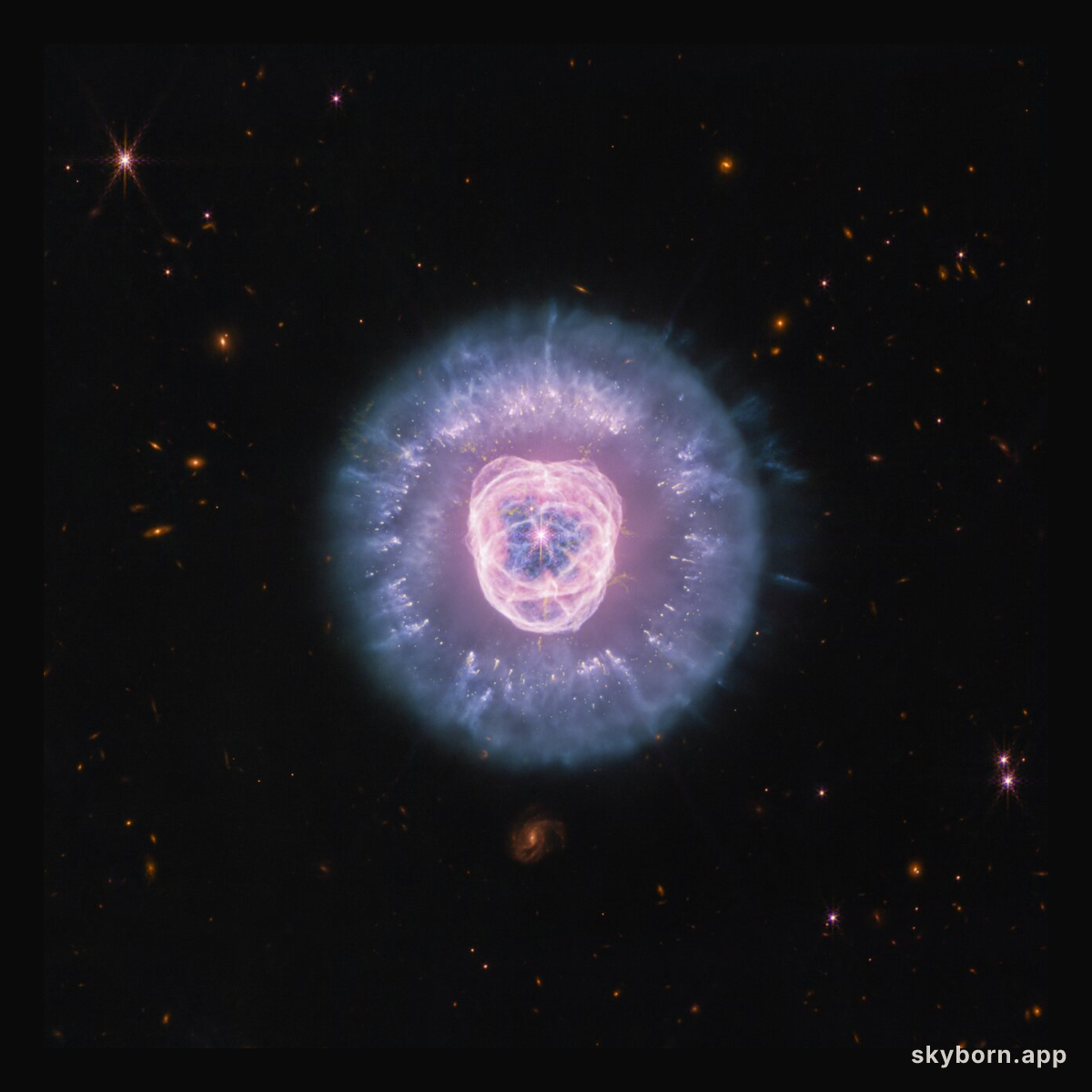 JWST Images The Lion's Head Nebula
