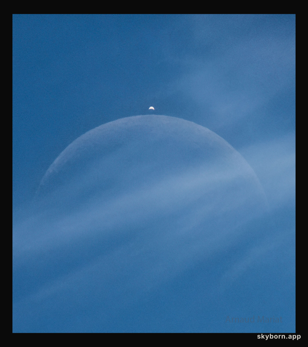 A Daytime Eclipse: Moon Occults Venus