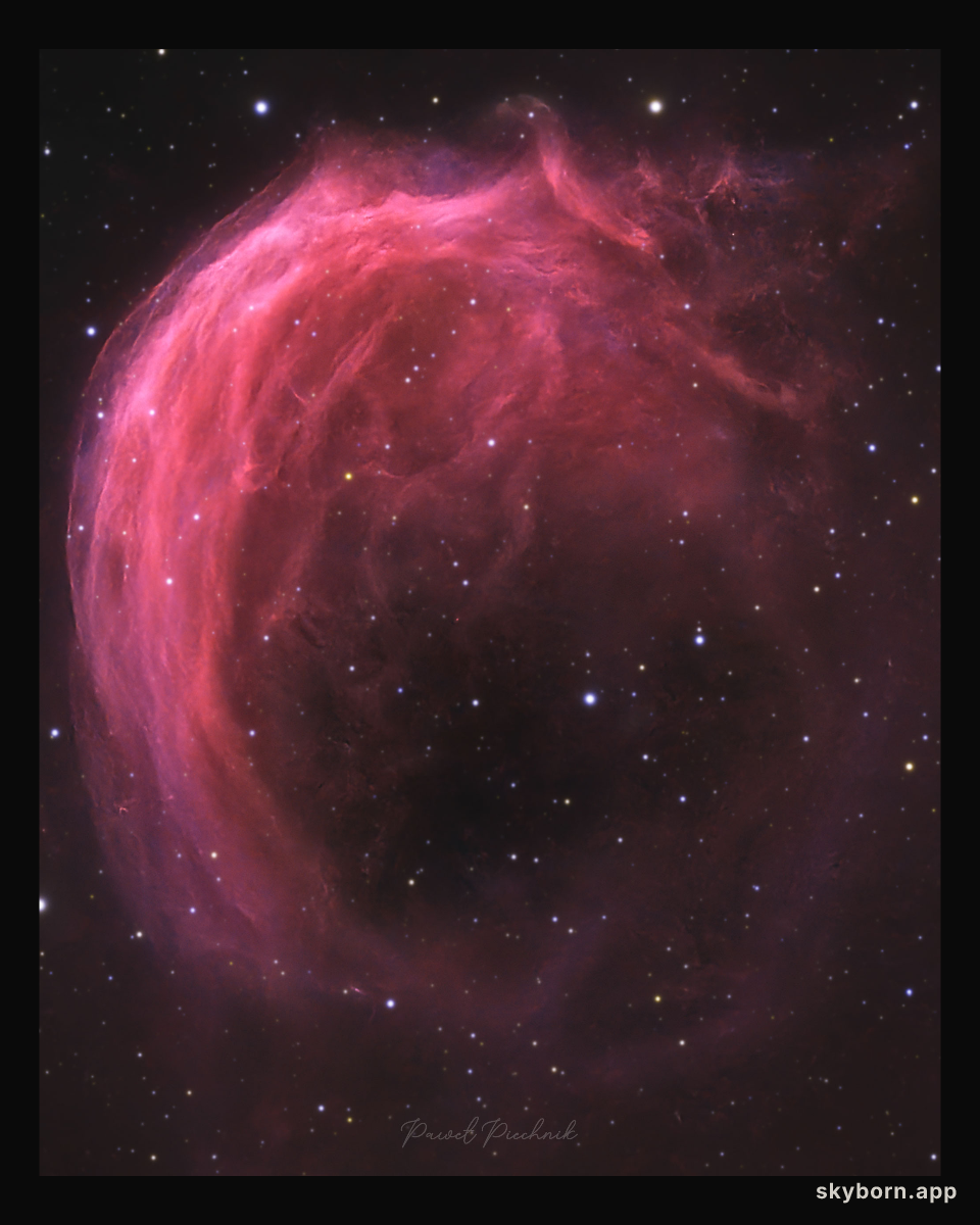 Sh2-188: The Shrimp Nebula